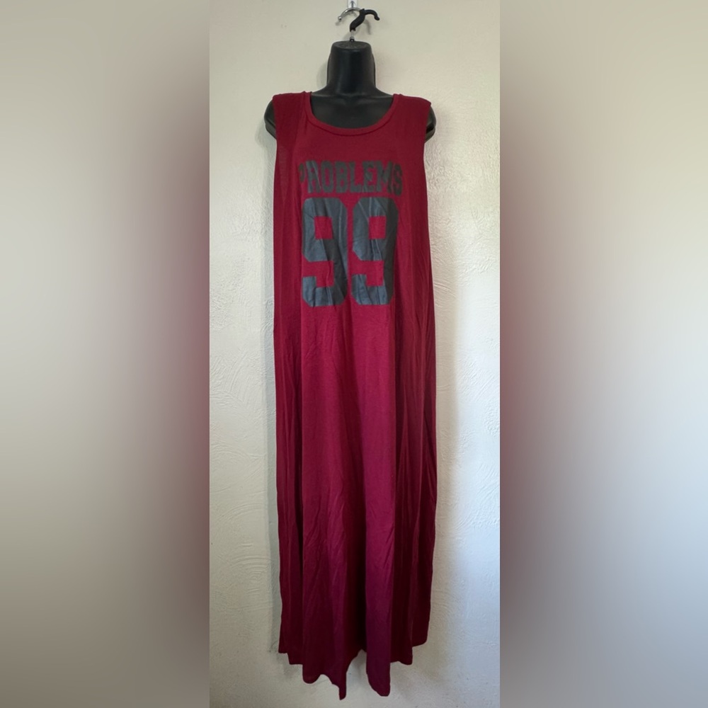 Haute Mess Red Maxi Dress 0108